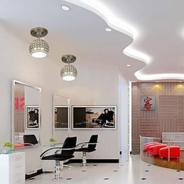 Montaj încastrat din metal galvanizat în stil mini modern și contemporan