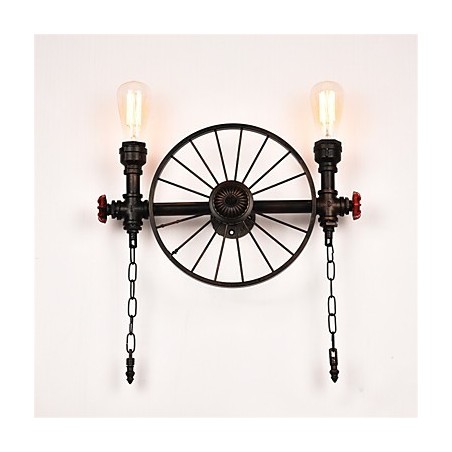 Aplice Industriale Vintage De Perete Lumini Creative Restaurant Cafe Bar Iluminat Decorat Cu Finisaj Vopsit 2 Lumini Aplice Industriale Vintage De Perete Lumini Creative Restaurant Cafe Bar Iluminat Decorat Cu Finisaj Vopsit 2 Lumini