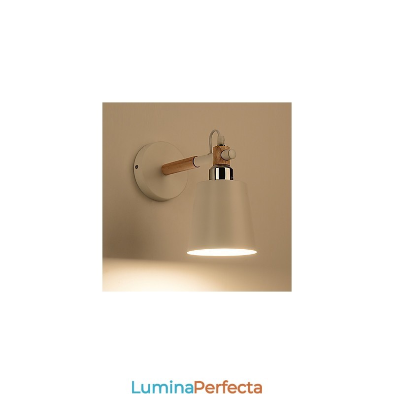 Vintage Lemn Art Deco Metal Metal Rustic Applique Sufragerie Sufragerie Coridor Applic Negru Alb Optional