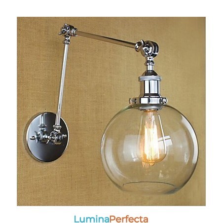 Caracteristică galvanizată retro country pentru protecția ochilor în stil mini, braț oscilant pentru lumină ambientală Caracteristică galvanizată retro country pentru protecția ochilor în stil mini, braț oscilant pentru lumină ambientală