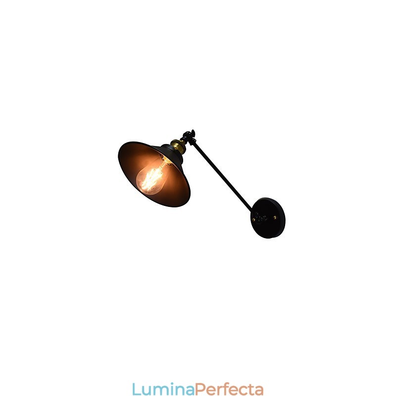 Buzz Wall Iron Lampă de perete Dumb Black Lightsaber Lamp On Wall