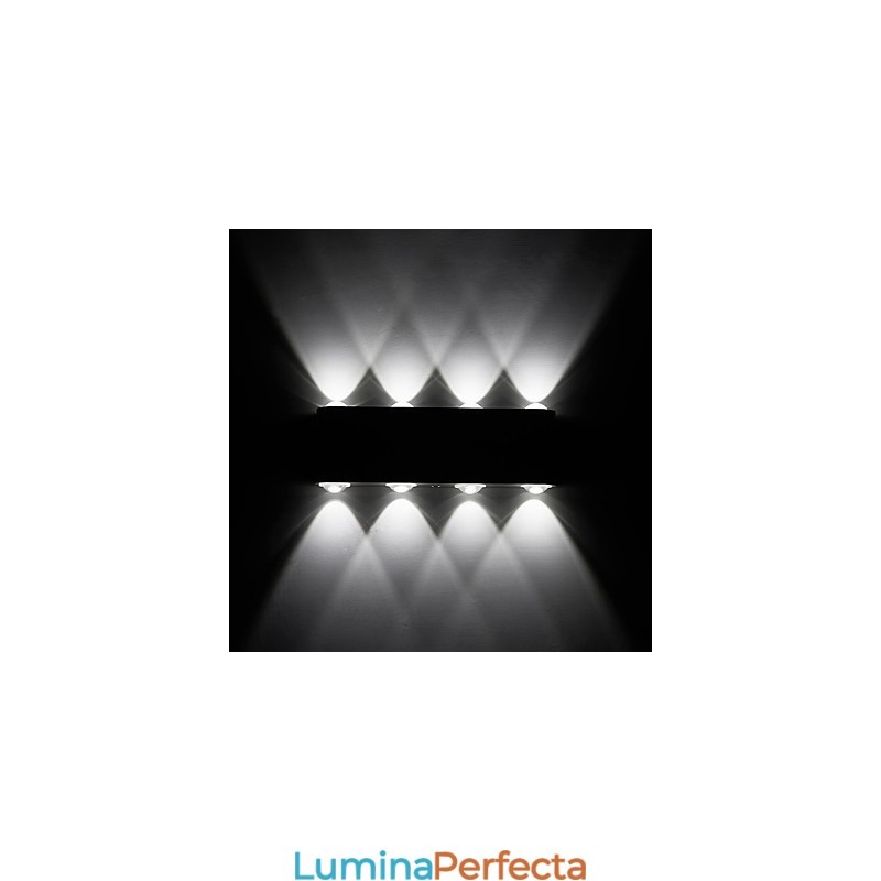 Lampă de perete modernă din aluminiu integrată