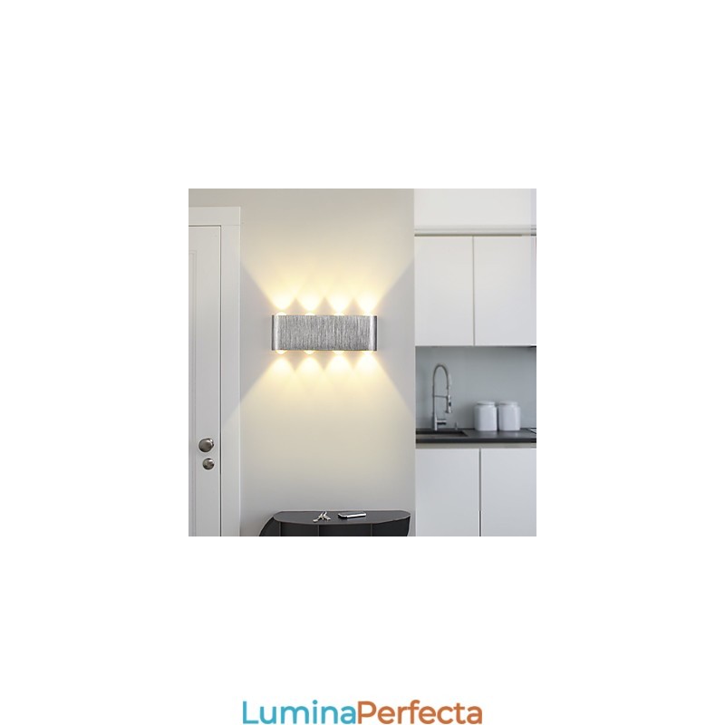 Lampă de perete modernă din aluminiu integrată