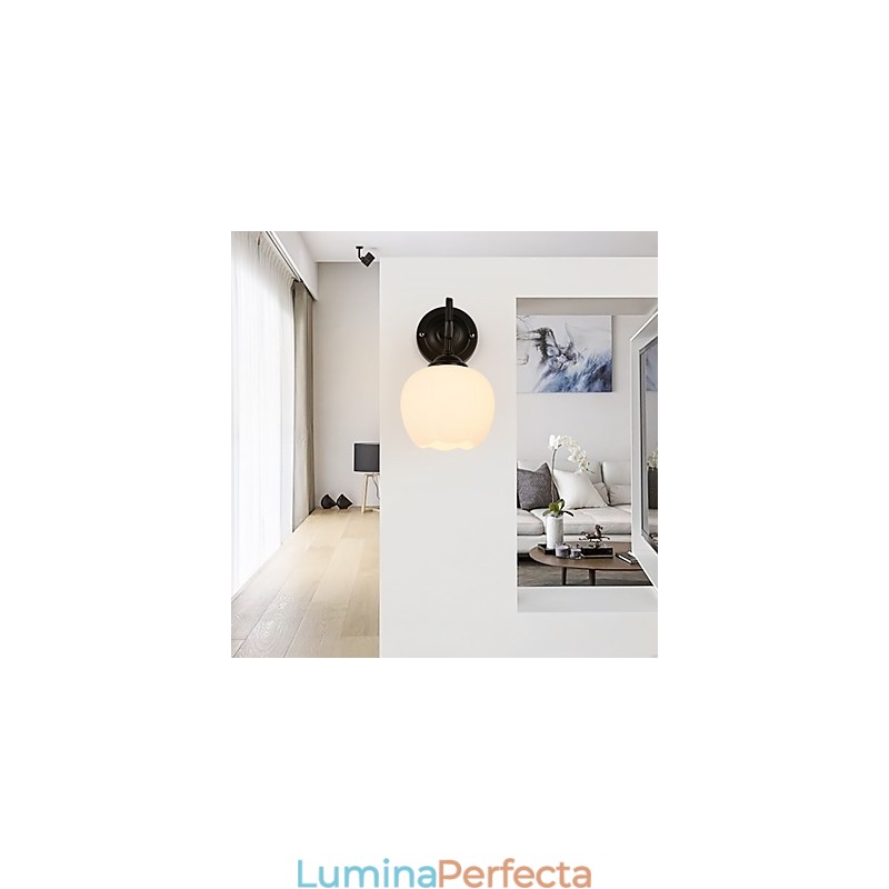Funcție de pictură modernă și contemporană pentru protecția ochilor Aplice de perete cu lumină de jos