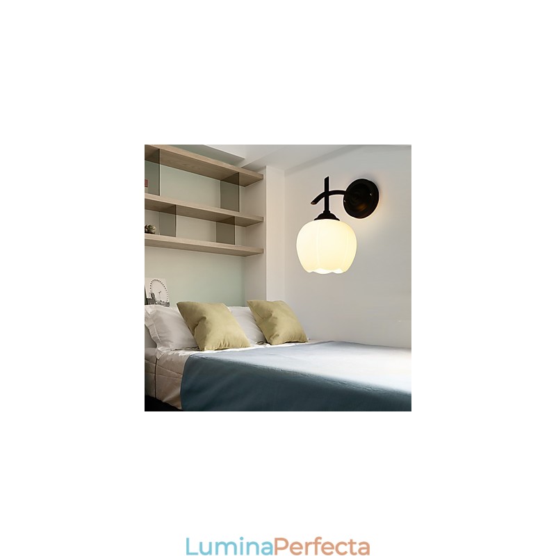 Funcție de pictură modernă și contemporană pentru protecția ochilor Aplice de perete cu lumină de jos