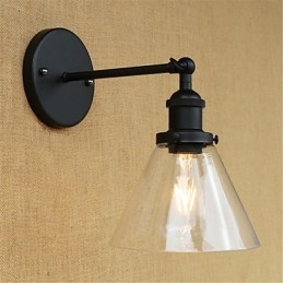 Caracteristică rustică galvanizată retro pentru protecția ochilor în stil mini Aplice de perete cu lumină ambientală