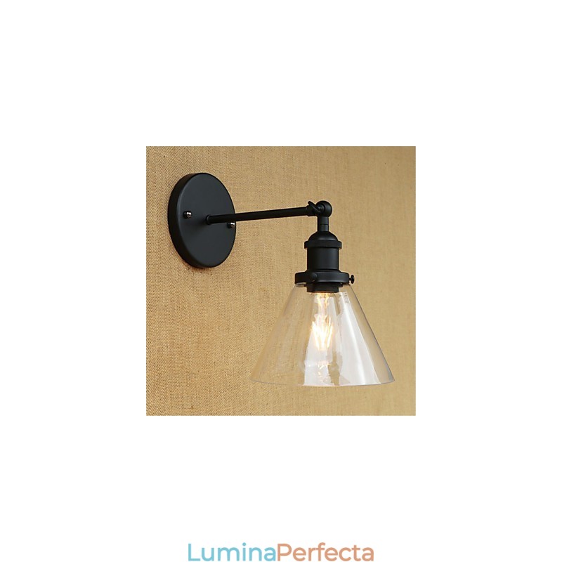 Caracteristică rustică galvanizată retro pentru protecția ochilor în stil mini Aplice de perete cu lumină ambientală