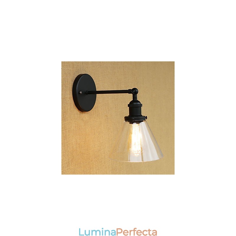 Caracteristică rustică galvanizată retro pentru protecția ochilor în stil mini Aplice de perete cu lumină ambientală