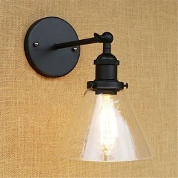 Caracteristică rustică galvanizată retro pentru protecția ochilor în stil mini Aplice de perete cu lumină ambientală