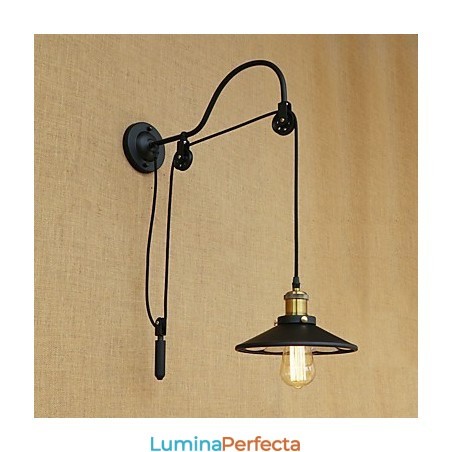 Caracteristică de pictură retro country pentru ridicare reglabilă Lumină ambientală Aplice de perete Lampă de perete Caracteristică de pictură retro country pentru ridicare reglabilă Lumină ambientală Aplice de perete Lampă de perete