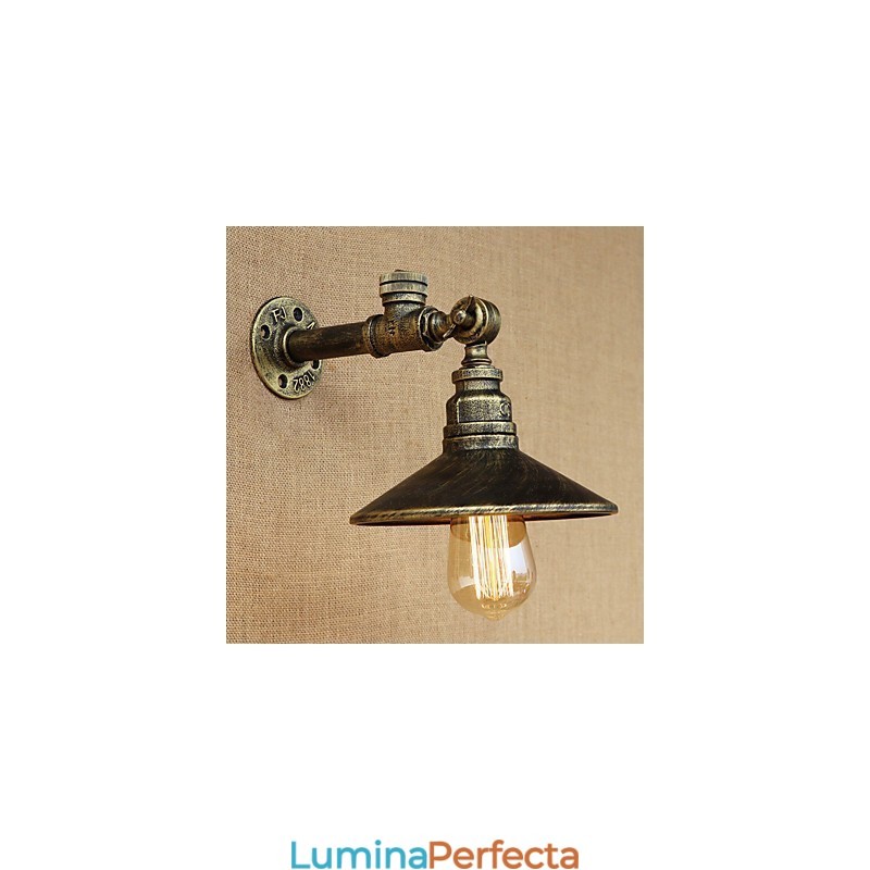 Rustic Lodge Country Retro Pictură Caracteristică pentru Mini Style Ambient Light Appliques Perete