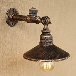Rustic Lodge Country Retro Pictură Caracteristică pentru Mini Style Ambient Light Appliques Perete