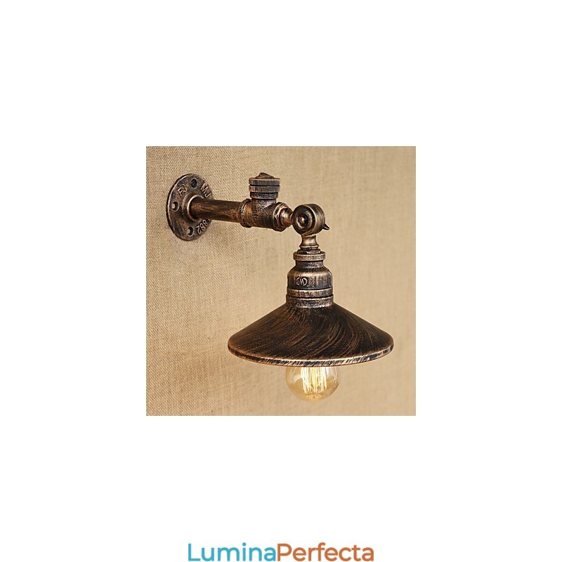 Rustic Lodge Country Retro Pictură Caracteristică pentru Mini Style Ambient Light Appliques Perete