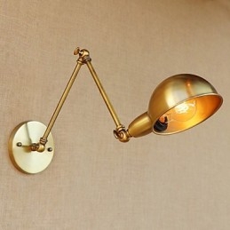 Caracteristică modernă și contemporană retro galvanizată pentru protecția ochilor cu brațul oscilant Lumina ambientală