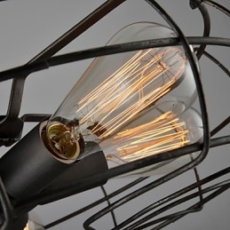 Lampă de design industrial Țară Americană Lampă personalizată Lămpi de tavan cu ventilator retro european