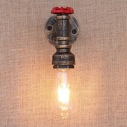 Caracteristică de pictură retro country pentru stil mini aplice de perete cu lumină ambientală