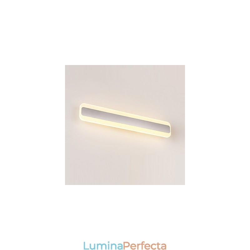 Funcție cromată modernă și contemporană integrată pentru lumină ambientală Iluminat pentru baie