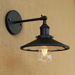 Caracteristică de pictură retro country pentru stil mini aplice de perete cu lumină ambientală
