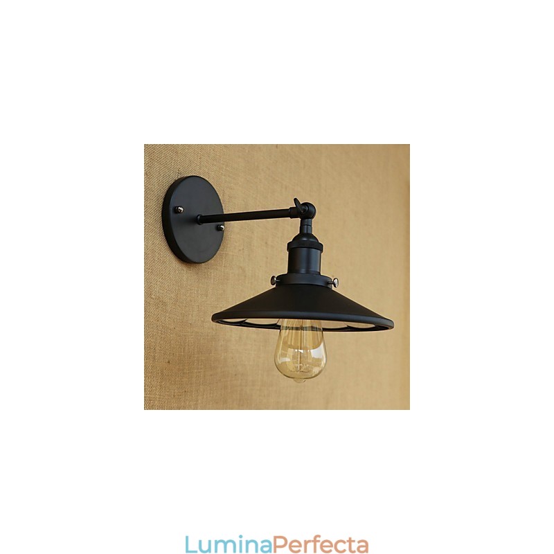 Caracteristică de pictură retro country pentru stil mini aplice de perete cu lumină ambientală