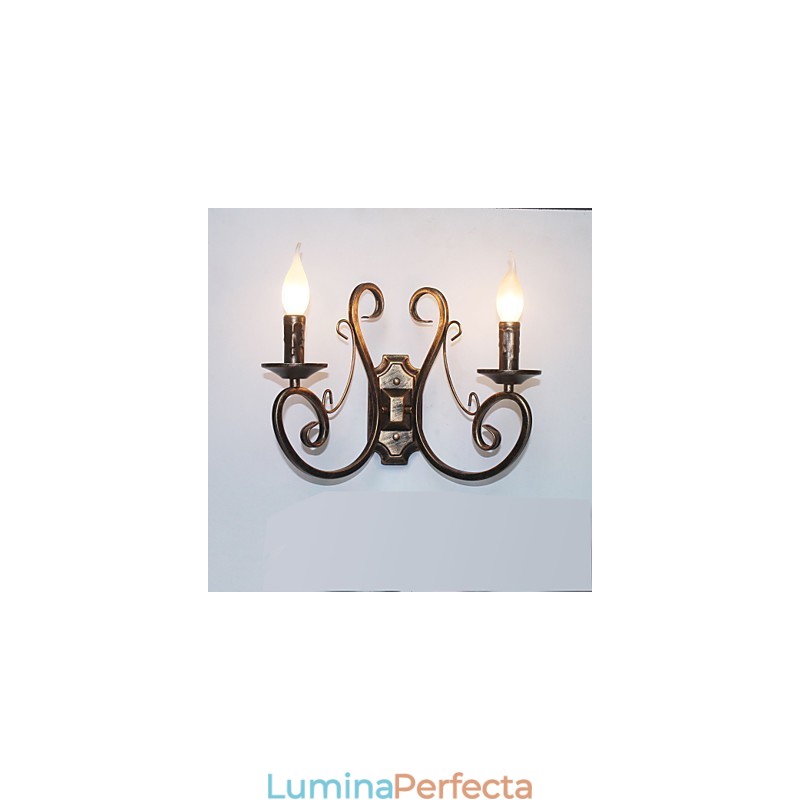 Lampă de perete retro în stil american pentru mansardă nouă, lampa de perete pentru dormitor, lampă de lumânare