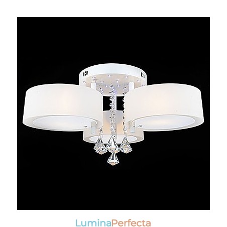Montaj din metal cu pictură în cristal modern contemporan Montaj din metal cu pictură în cristal modern contemporan