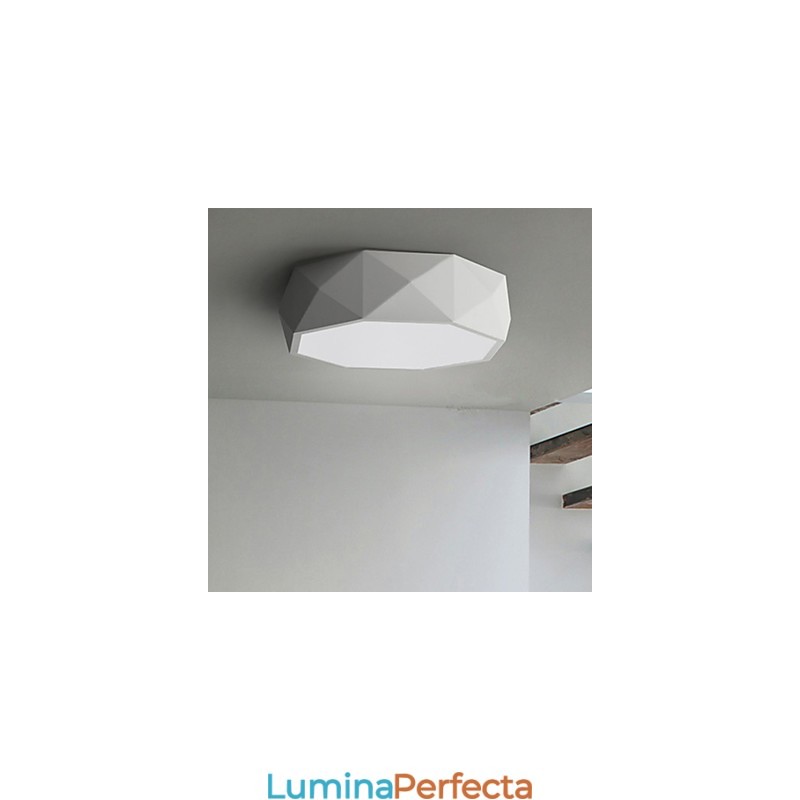 Plafoniere geometrice Lumina alba Concis Modern