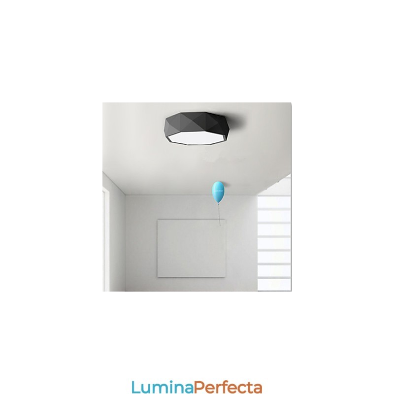 Plafoniere geometrice Lumina alba Concis Modern