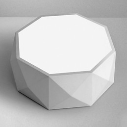 Plafoniere geometrice Lumina alba Concis Modern