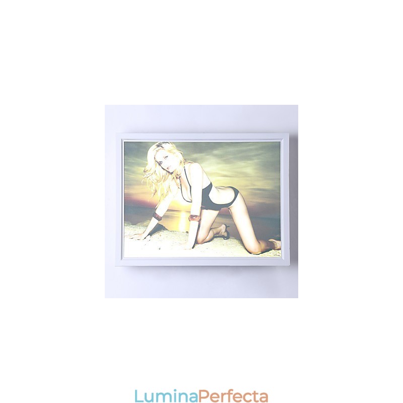 Funcție integrată de pictură modernă contemporană modernă contemporană pentru aplice de perete cu lumină ambientală