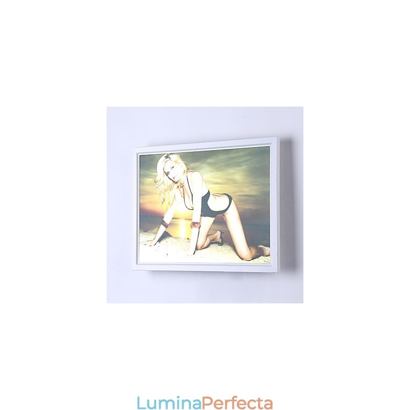 Funcție integrată de pictură modernă contemporană modernă contemporană pentru aplice de perete cu lumină ambientală