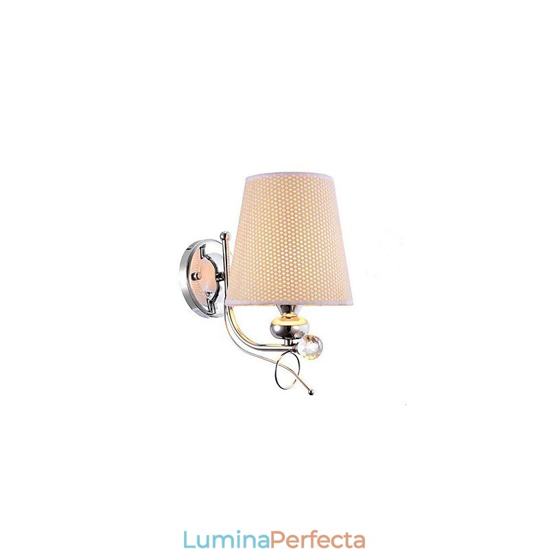 Caracteristică modernă și contemporană galvanizată pentru protecția ochilor în stil mini perete cu lumină ambientală