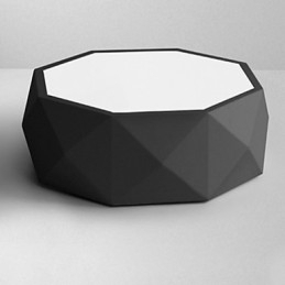 Plafoniere geometrice Lumina alba Concis Modern