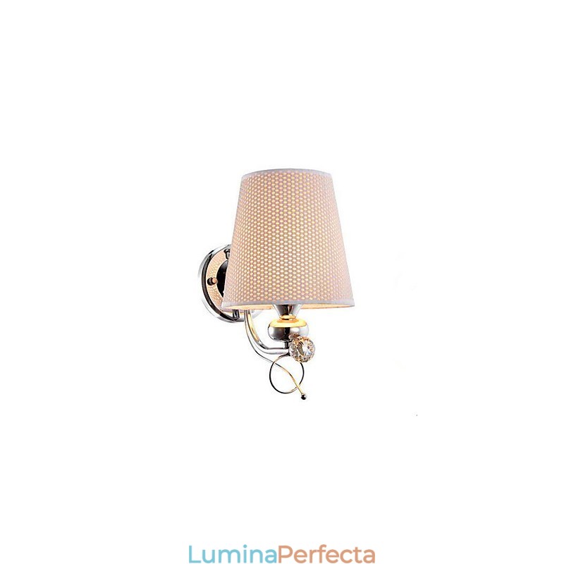 Caracteristică modernă și contemporană galvanizată pentru protecția ochilor în stil mini perete cu lumină ambientală