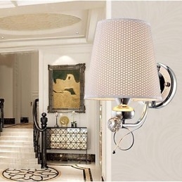 Caracteristică modernă și contemporană galvanizată pentru protecția ochilor în stil mini perete cu lumină ambientală
