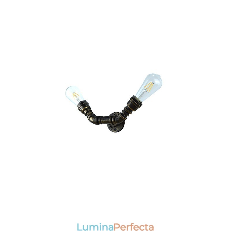 Rustic Lodge Tradițional clasic din alamă antică Caracteristică pentru lumină ambientală Aplice de perete Applique