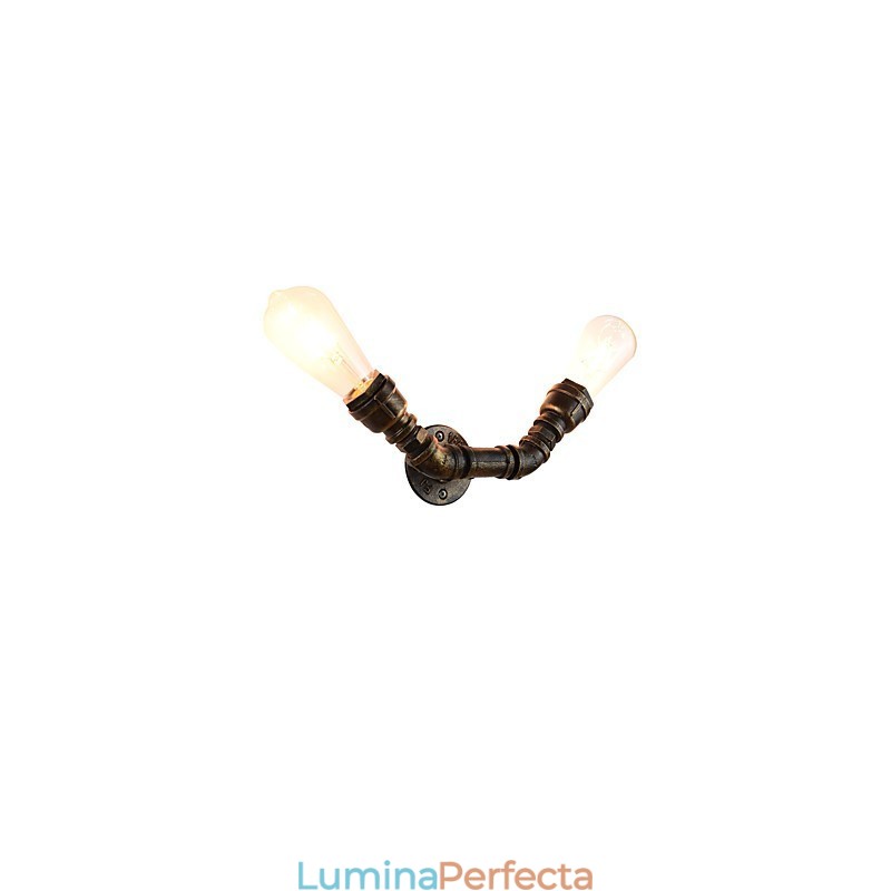 Rustic Lodge Tradițional clasic din alamă antică Caracteristică pentru lumină ambientală Aplice de perete Applique