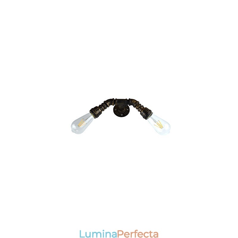 Rustic Lodge Tradițional clasic din alamă antică Caracteristică pentru lumină ambientală Aplice de perete Applique