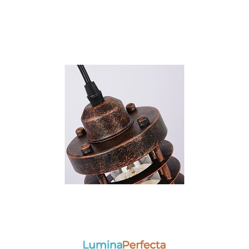 Lampă de perete industrială retro din fier cu personalitate creativă