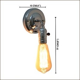 Aplice Aplice Perete Perete Fier Lampă Dumb Neagră Lightsaber Lampă Pe Perete