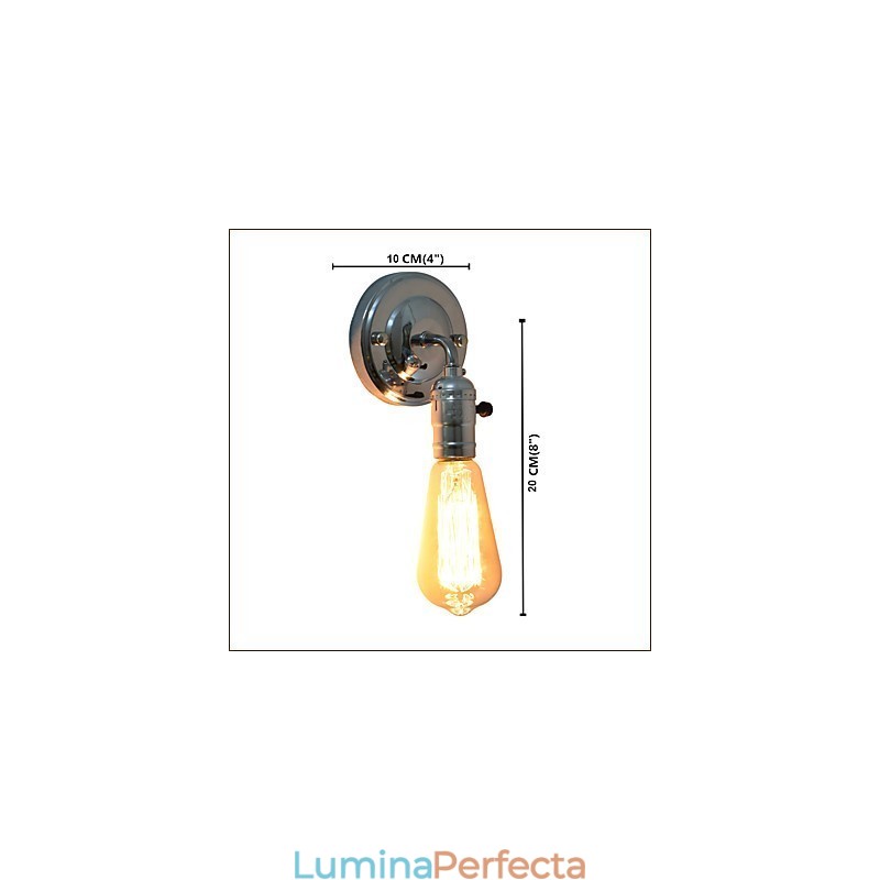 Aplice Aplice Perete Perete Fier Lampă Dumb Neagră Lightsaber Lampă Pe Perete