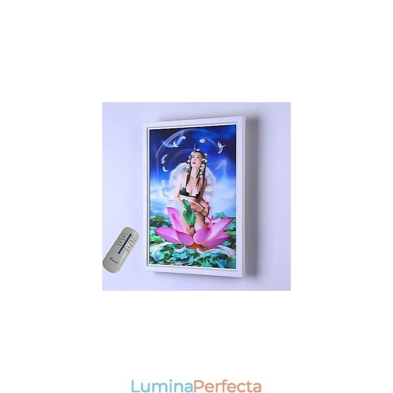 Funcție integrată de pictură modernă contemporană modernă contemporană pentru aplice de perete cu lumină ambientală