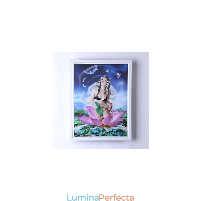 Funcție integrată de pictură modernă contemporană modernă contemporană pentru aplice de perete cu lumină ambientală