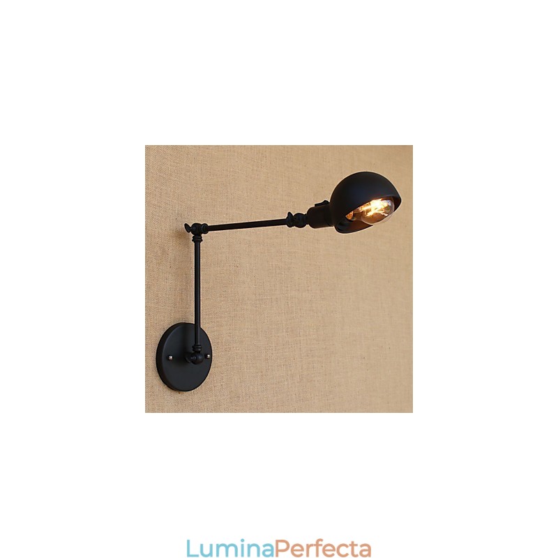 Lumină în jos cu braț oscilant Lămpi cu braț oscilant Lampă de perete
