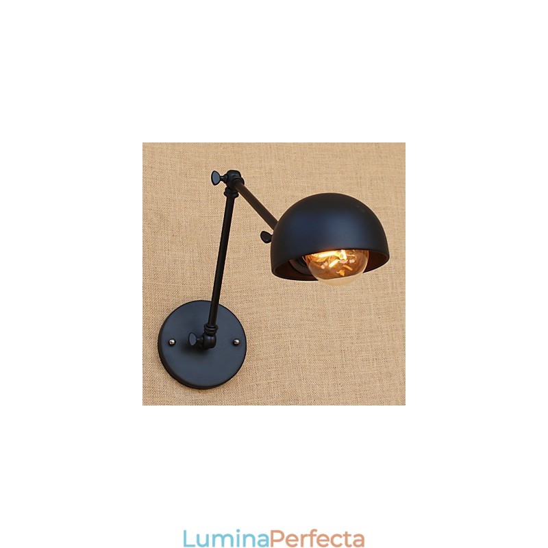 Lumină în jos cu braț oscilant Lămpi cu braț oscilant Lampă de perete