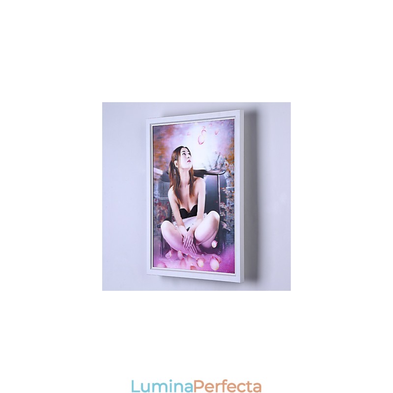 Funcție integrată de pictură modernă contemporană modernă contemporană pentru aplice de perete cu lumină ambientală