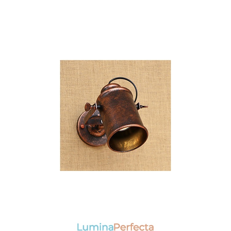 Aplică de perete din oțel vopsit Dumb Black American Coffee Decoration Lumină de perete retro Lampă cu sabie de lumină pe perete