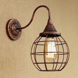 Iron Art RETRO Rust Culoare Studiu lLiving Noptiera americană de perete