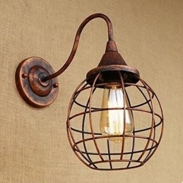 Iron Art RETRO Rust Culoare Studiu lLiving Noptiera americană de perete