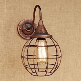 Iron Art RETRO Rust Culoare Studiu lLiving Noptiera americană de perete