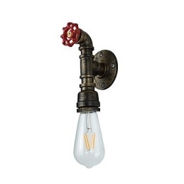Aplice Aplice Perete Perete Fier Lampă Dumb Neagră Lightsaber Lampă Pe Perete